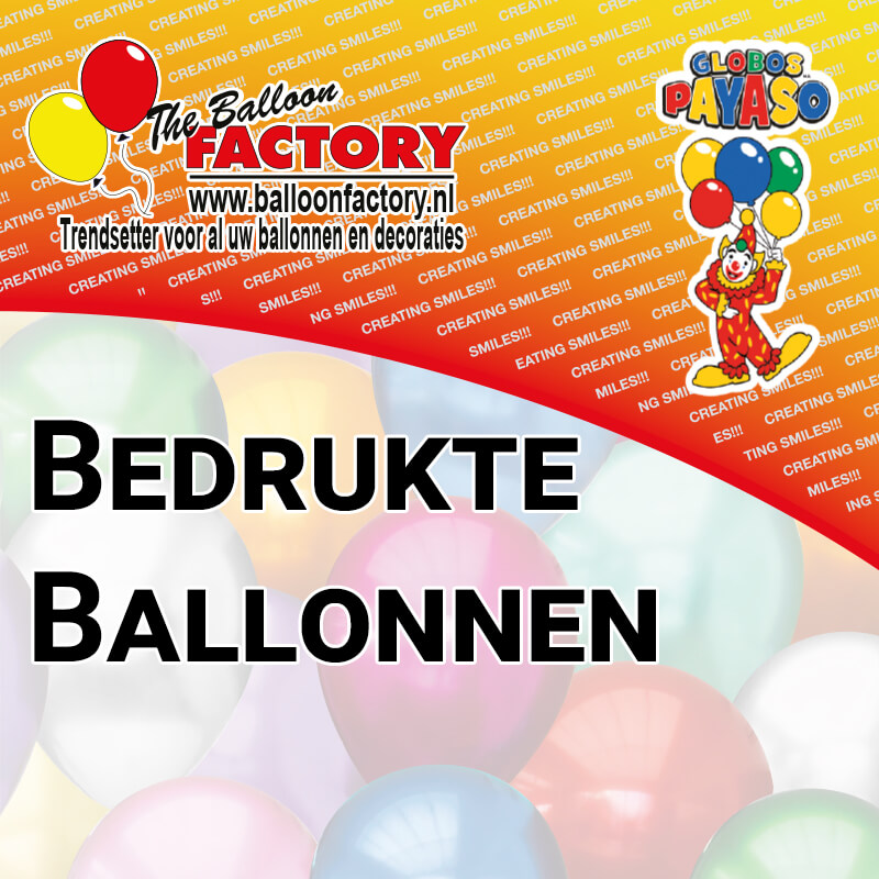 Bedrukte Ballonnen