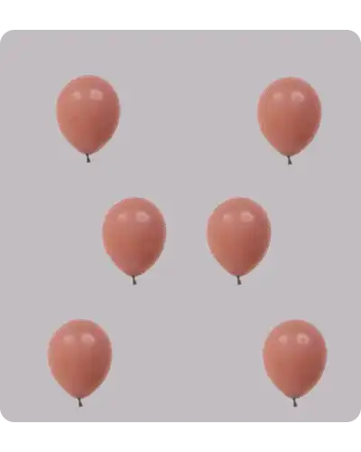 Pastel decoratie ballonnen No.18 VT