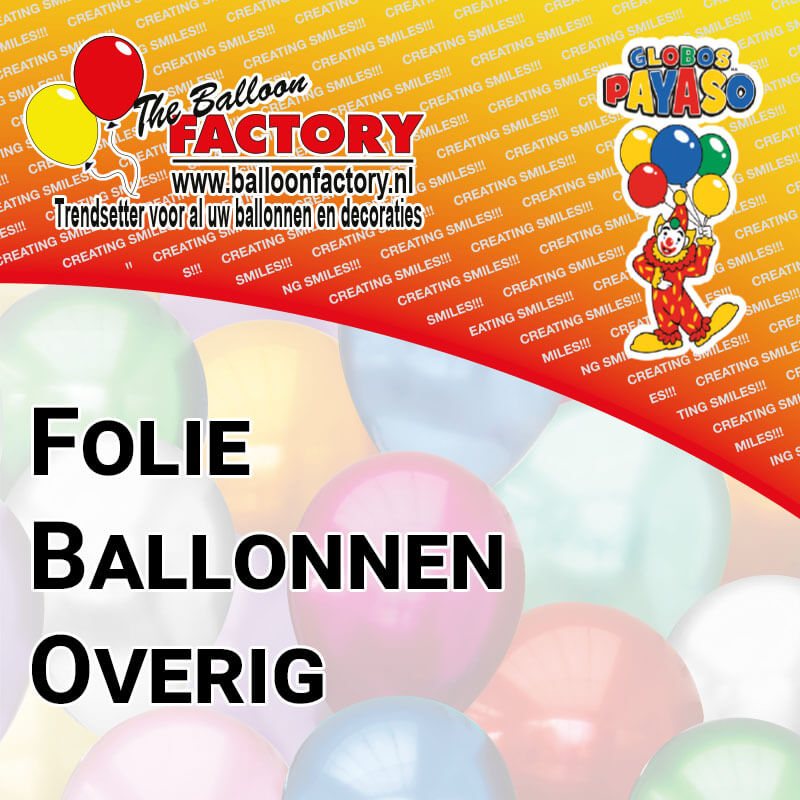 Folie Ballonnen Overig
