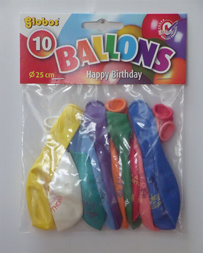 The Balloon Factory Klein Verpakkingen