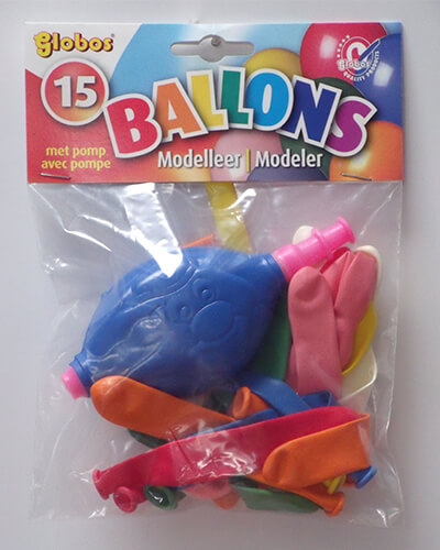 The Balloon Factory Klein Verpakkingen