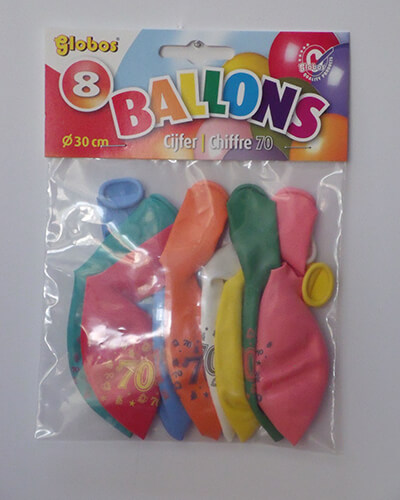 The Balloon Factory Klein Verpakkingen