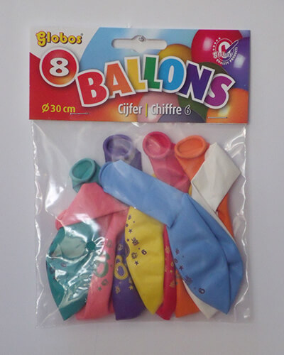 The Balloon Factory Klein Verpakkingen