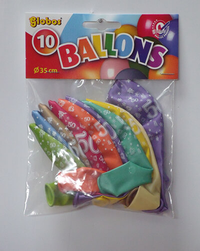 The Balloon Factory Klein Verpakkingen