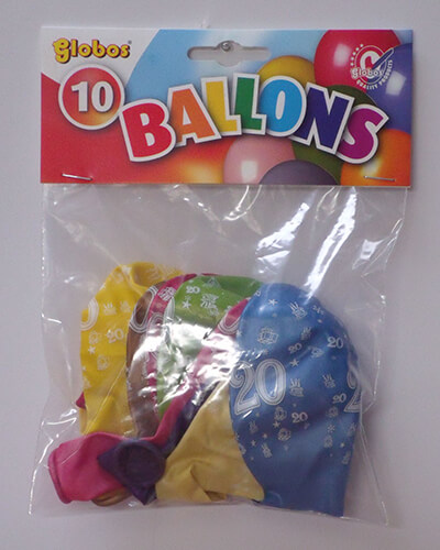 The Balloon Factory Klein Verpakkingen