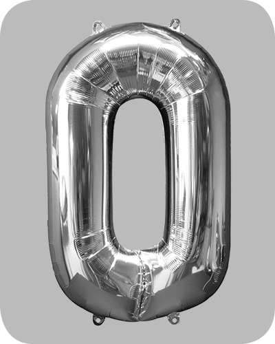 The balloon factory cijfer folie ballonnen 6330