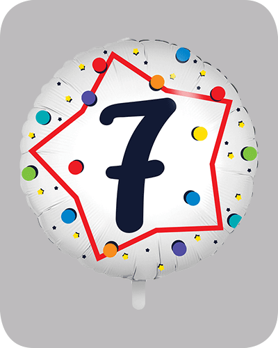 The balloon factory cijfer folie ballonnen