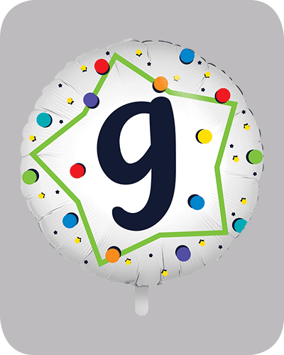 The balloon factory cijfer folie ballonnen