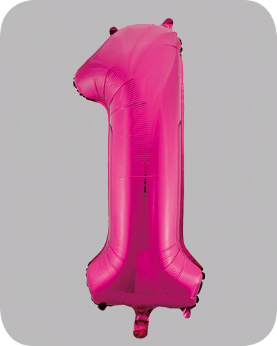 The balloon factory cijfer folie ballonnen