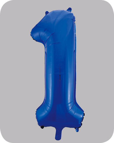 The balloon factory cijfer folie ballonnen